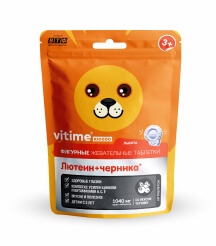 VITime<sup>®</sup> Kidzoo <br>Лютеин + черника
