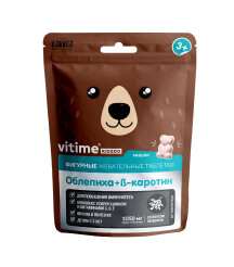 VITime<sup>®</sup> Kidzoo<br>Облепиха + ẞ-каротин